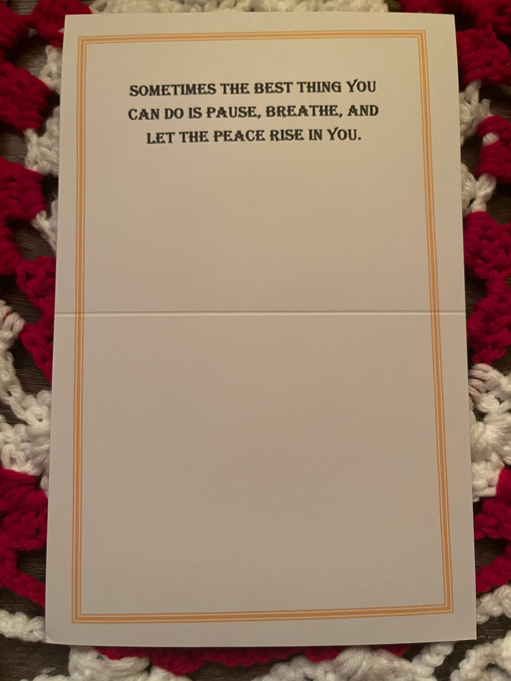 Chill Lisa Art Greeting Card