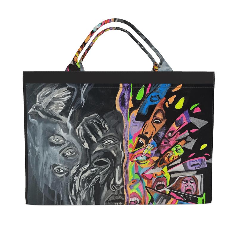 "Dual Reality" Carryall Tote Bag