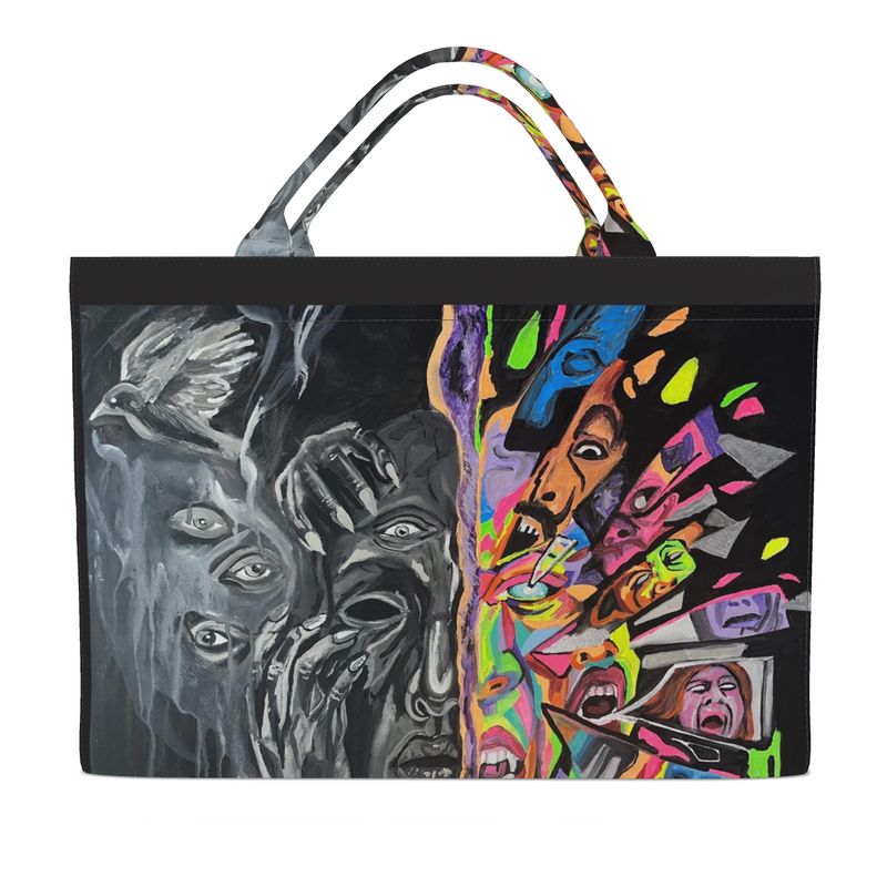 "Dual Reality" Carryall Tote Bag