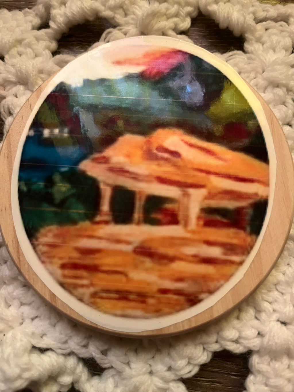 The Miniature Gallery: Handcrafted Art Coaster Collection