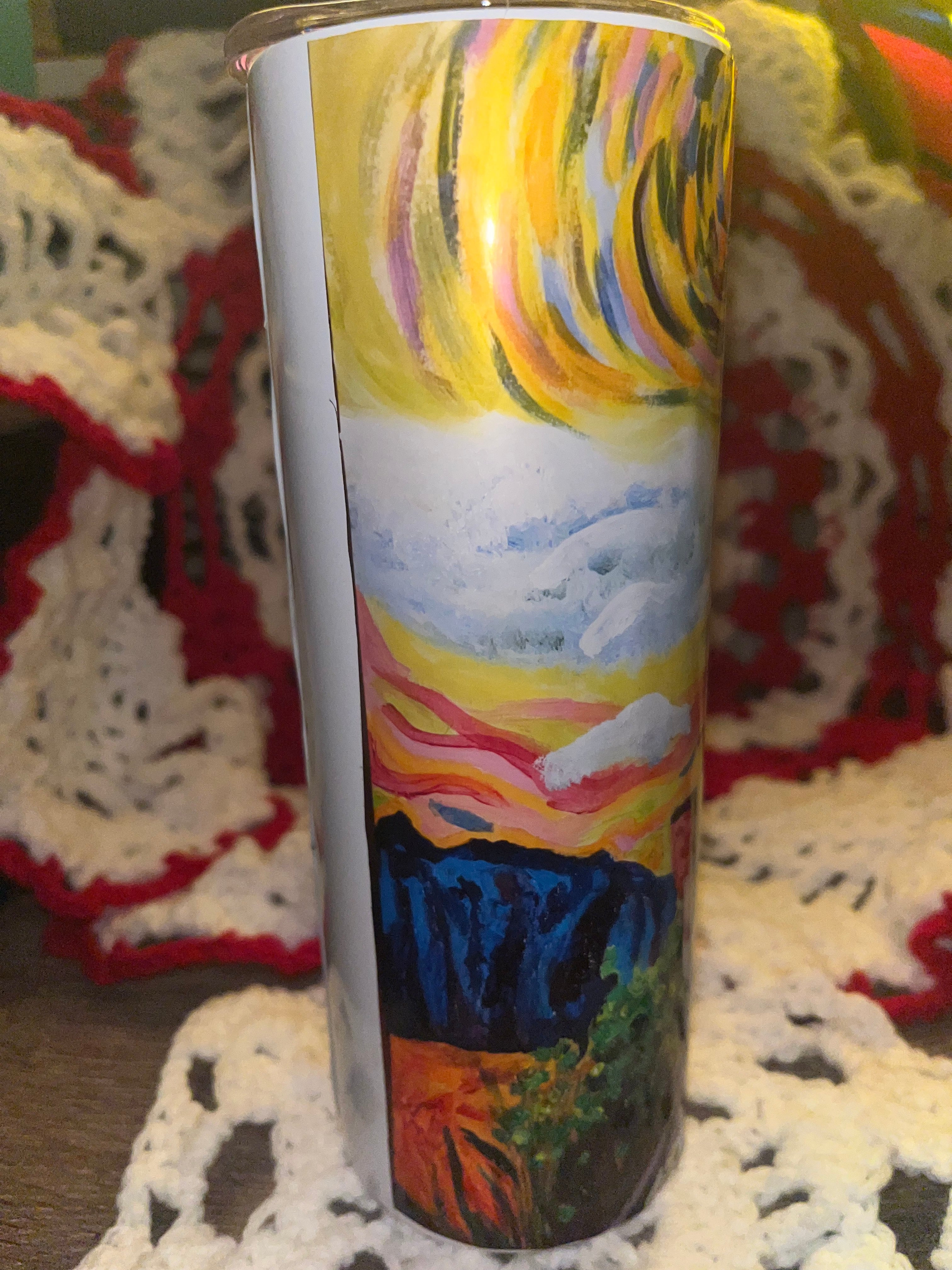 "St. Peter’s in Bloom" – Harpers Ferry Impressionist Tumbler