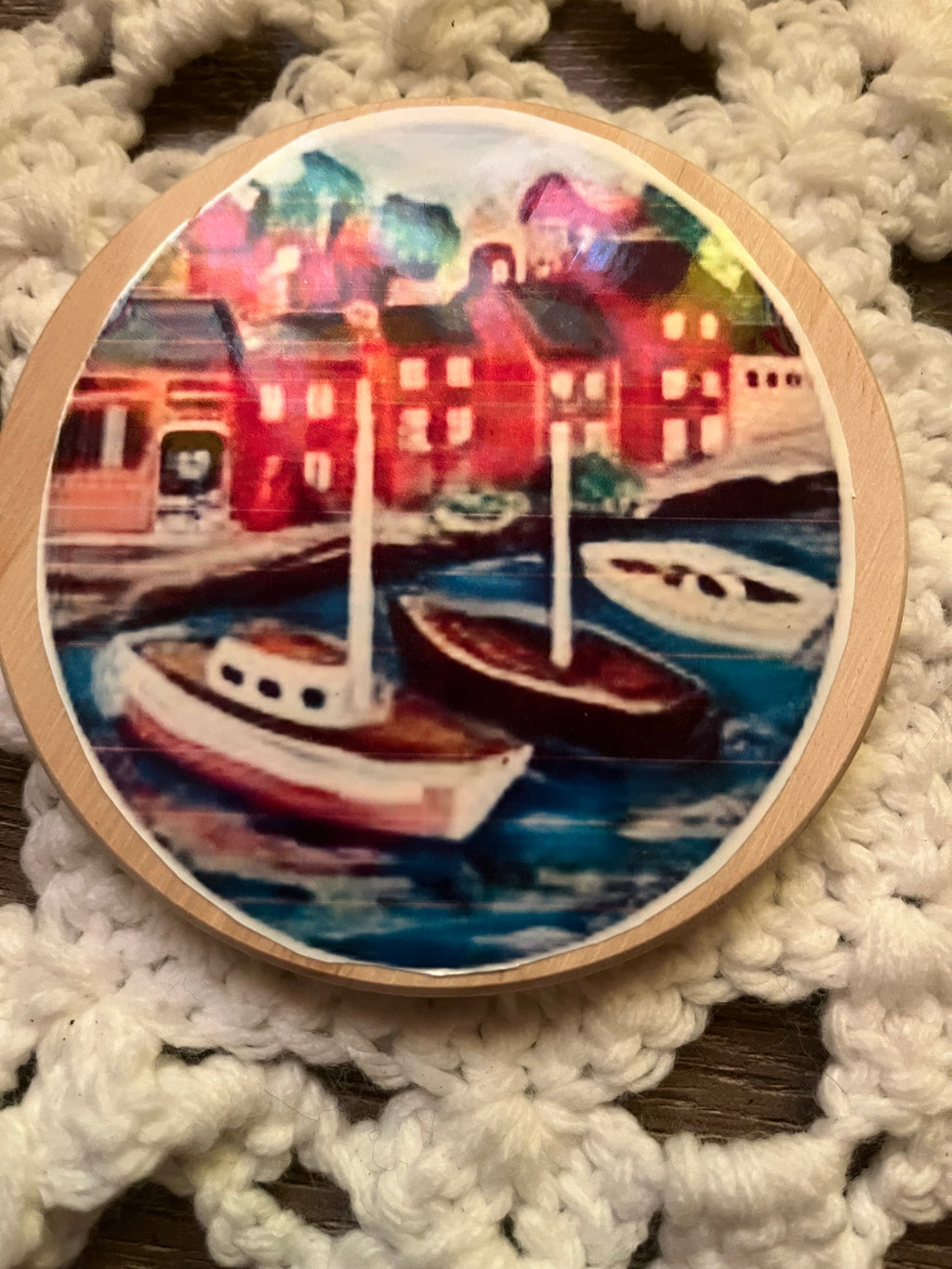 The Miniature Gallery: Handcrafted Art Coaster Collection