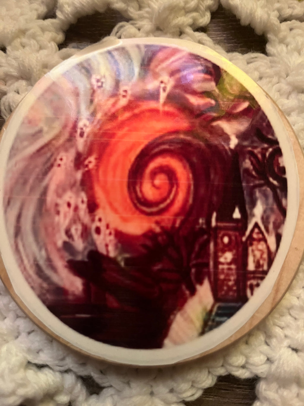 The Miniature Gallery: Handcrafted Art Coaster Collection