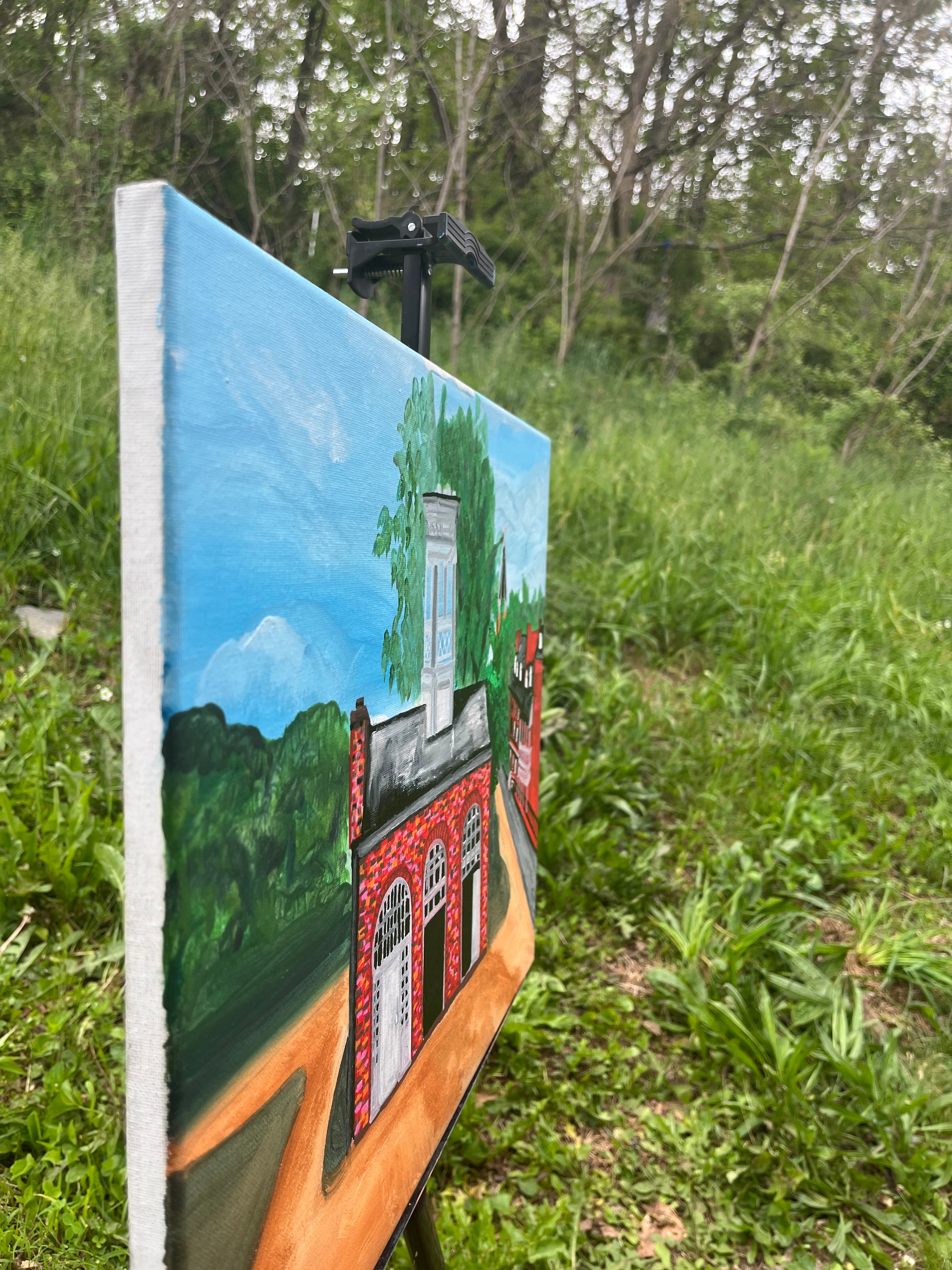 John Brown’s Fort – Original Acrylic Painting