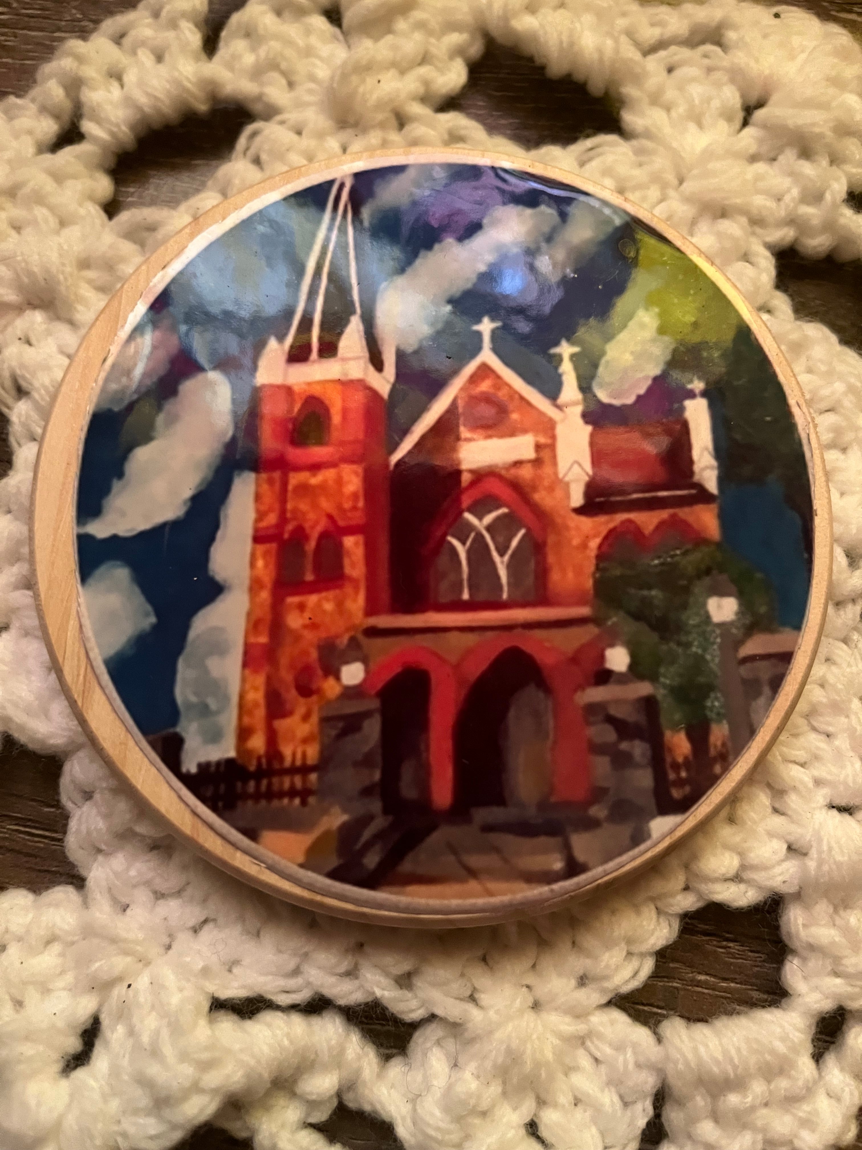 The Miniature Gallery: Handcrafted Art Coaster Collection