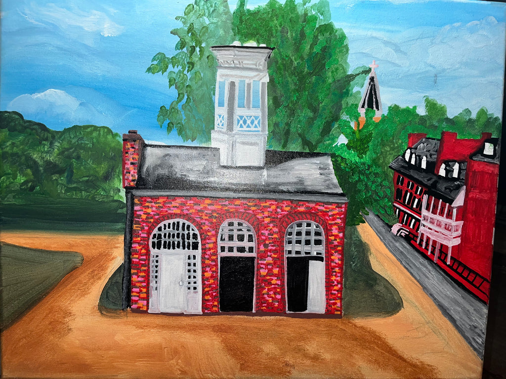 John Brown’s Fort – Original Acrylic Painting