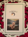 "Your Strength is Enough" – Highland Cow Encouragement Greeting Card