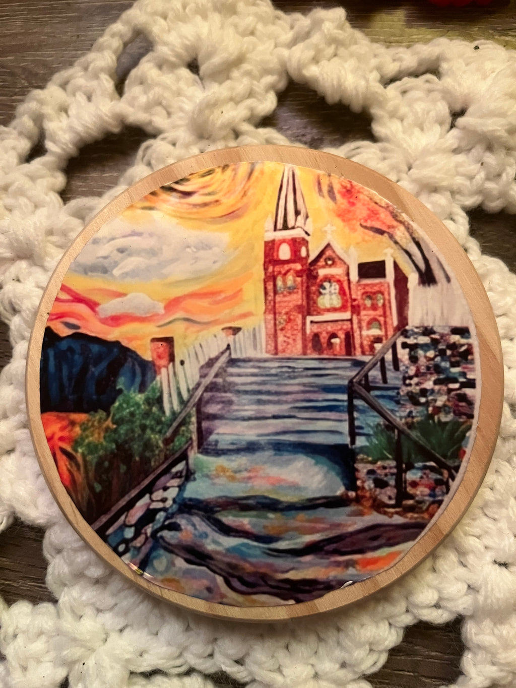 The Miniature Gallery: Handcrafted Art Coaster Collection