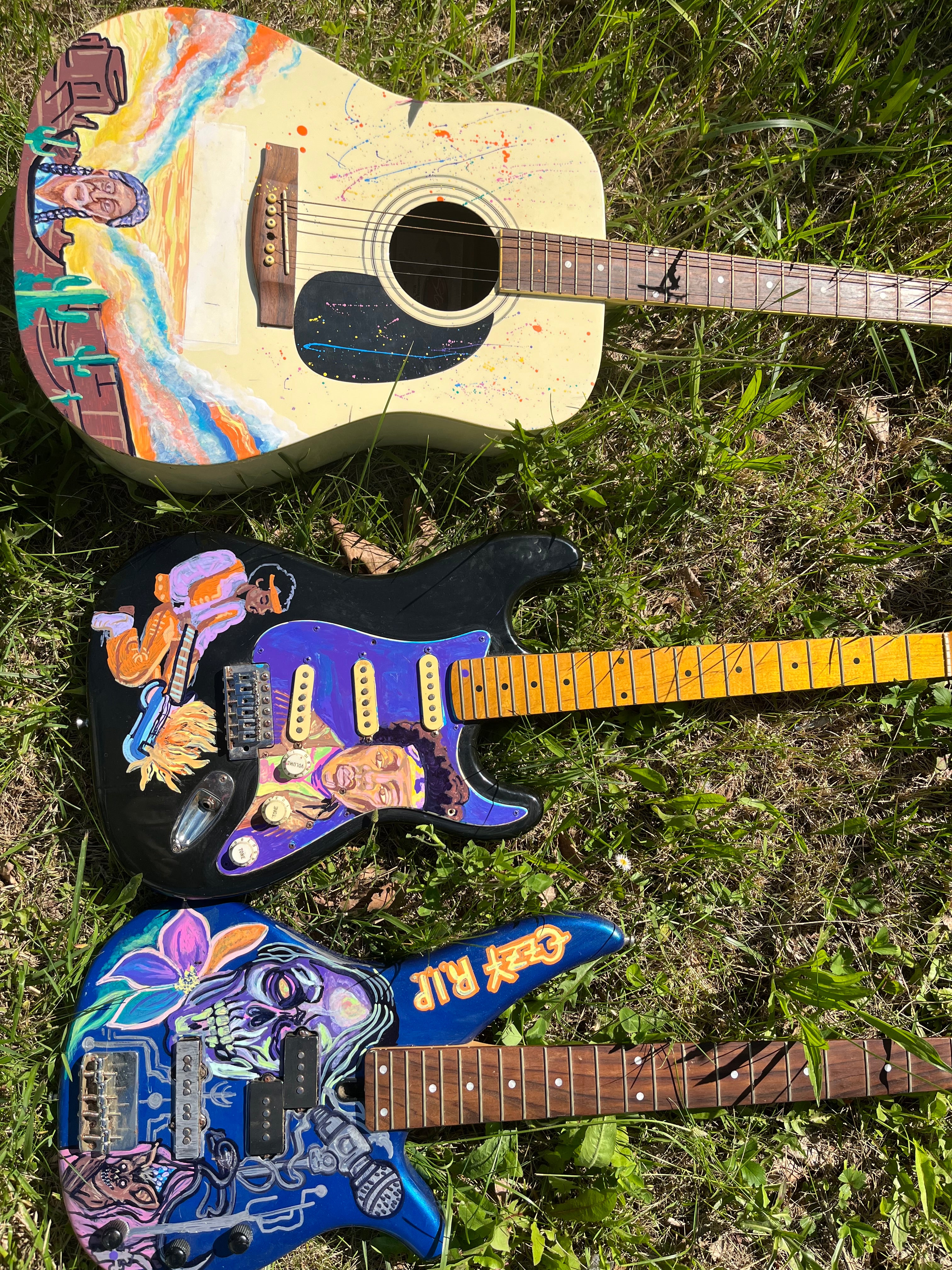 Tribute guitars