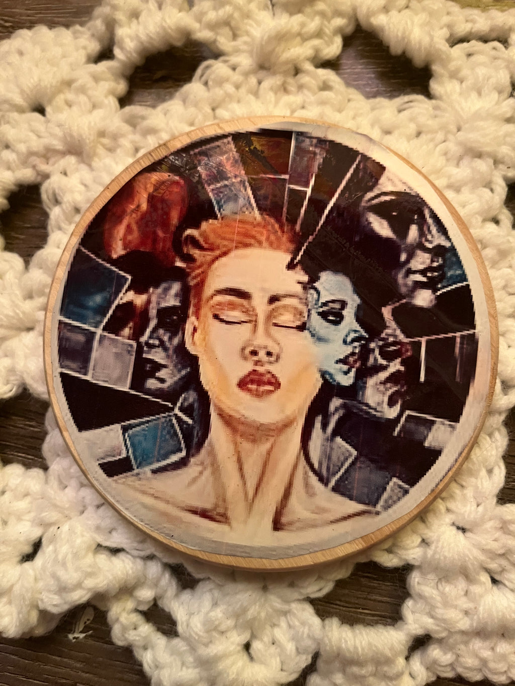 The Miniature Gallery: Handcrafted Art Coaster Collection