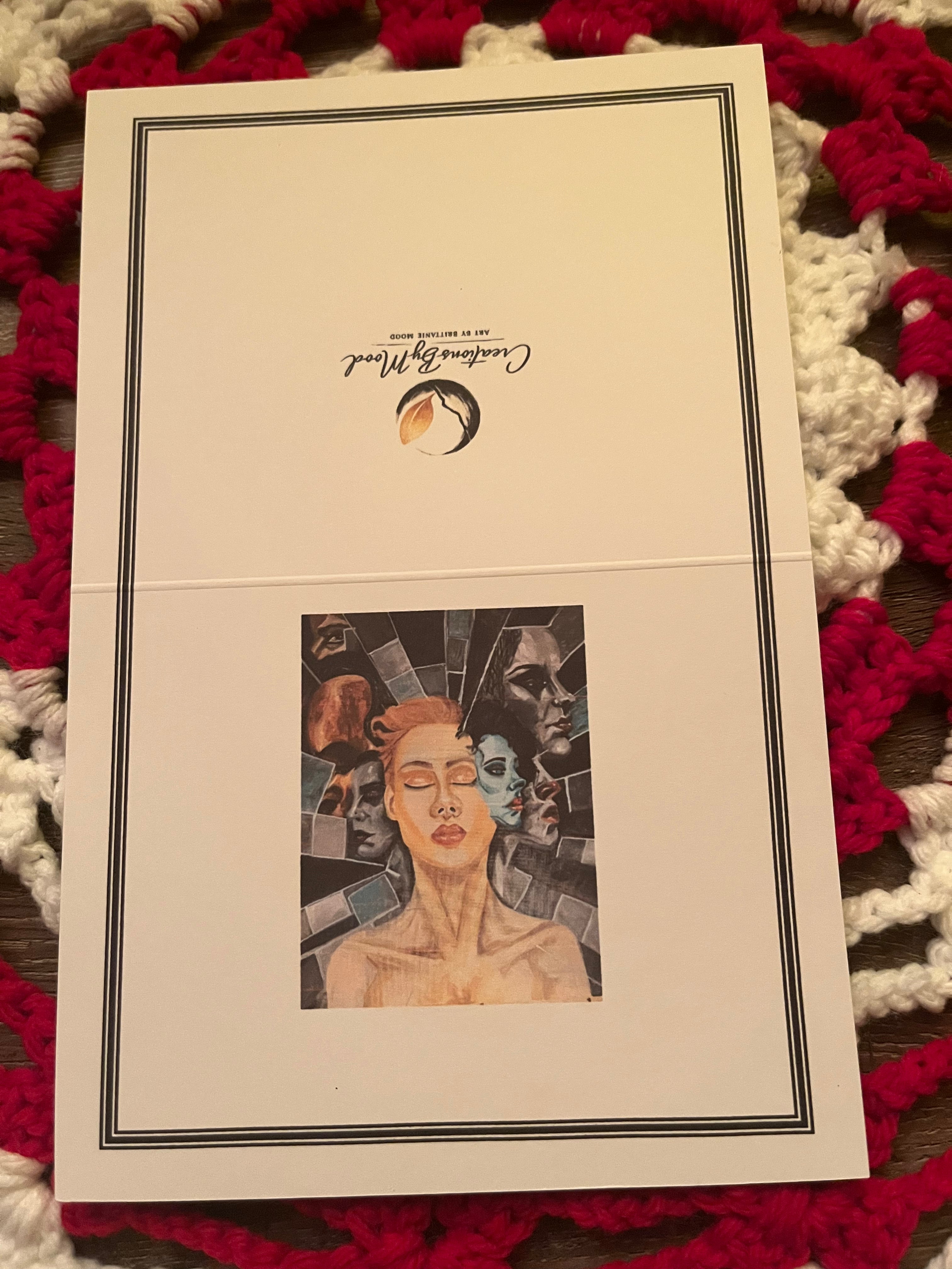 The Beginning of Becoming Greeting Card