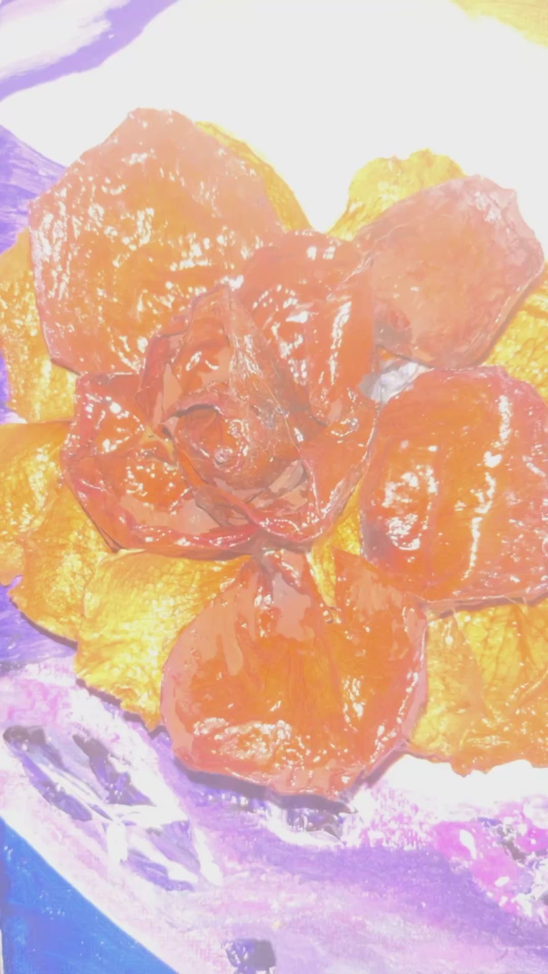 Original Mixed Media – "Amethyst Vision